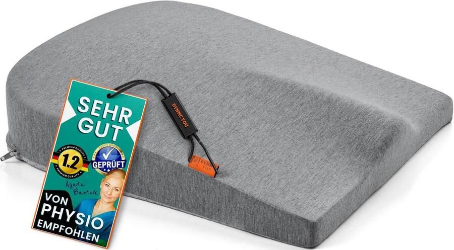 Wigkussen voor Stoel Traagschuim Autostoelkussen voor Heup- en Rugverlichting Antislip Grip Perfecte Comfort voor Auto en Vrachtwagen