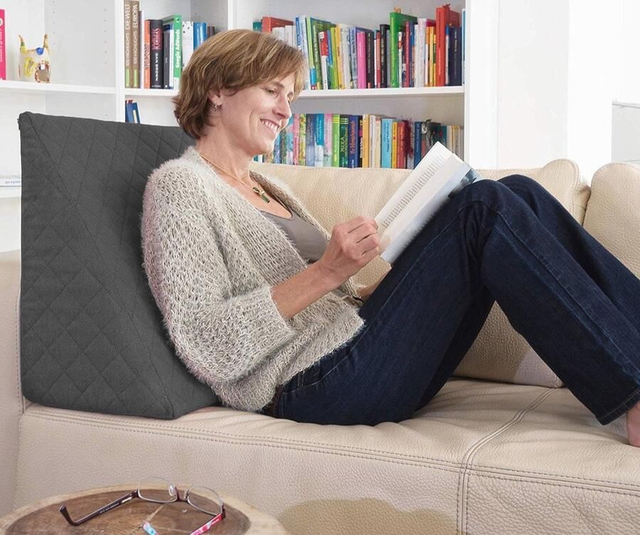 Wigvormig Leeskussen voor Banken en Stoelen Comfortabel en Trendy