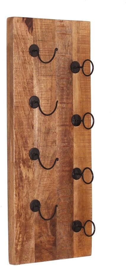 Wijnrek Indus 33x80x16 cm Indus Mango Breedte 33 cm Hoogte 80 cm Diepte 16 cm