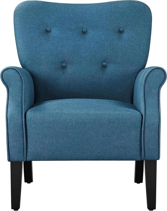 Wing fauteuil Relaxstoel Voor ultieme ontspanning 1 stuk Beige Gestoffeerd