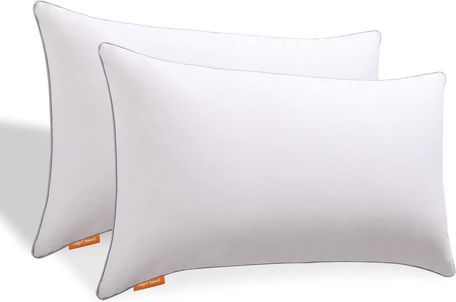 Wit polyester stapelbed verpakking van 2 hoge kwaliteit