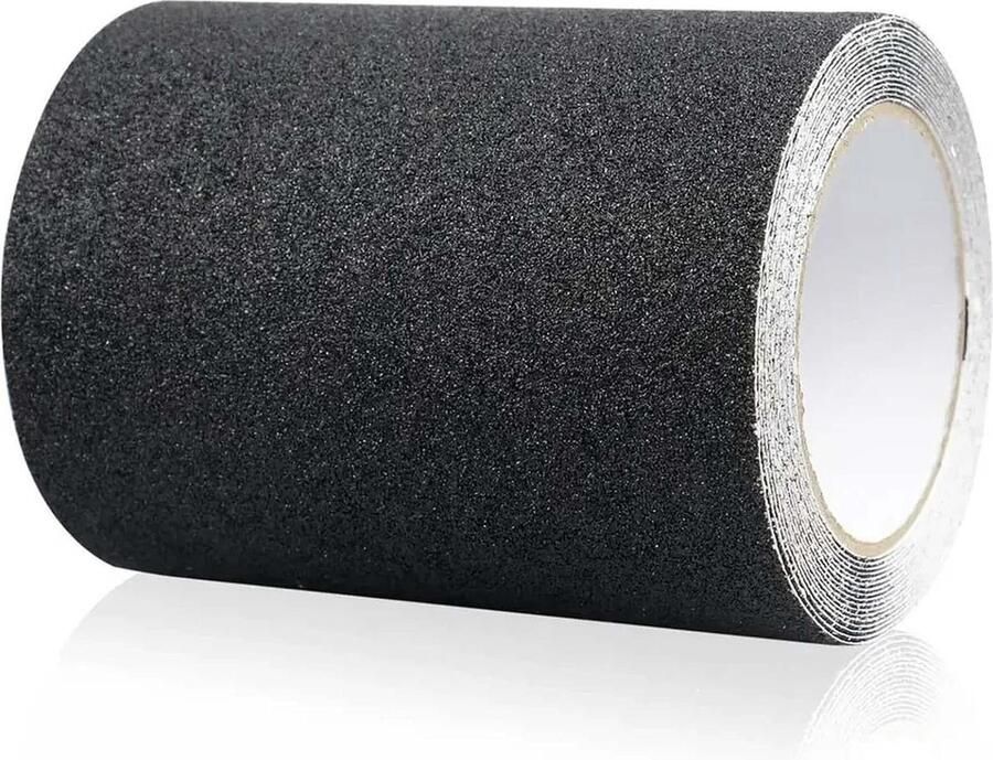 WNHB Antislip Plakband 15cm x 5m – Sterke Zelfklevende Antislip Tape voor Binnen & Buiten – Veiligheidsstrip voor Trap Werkvloer & Thuis – Zwart