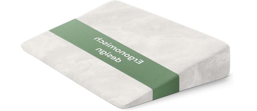 WNHB Wigkussen voor Bed en Bank Anti-Reflux Rugkussen en Leeskussen Matrasverhoger en Slaapkussen voor Comfort en Ondersteuning