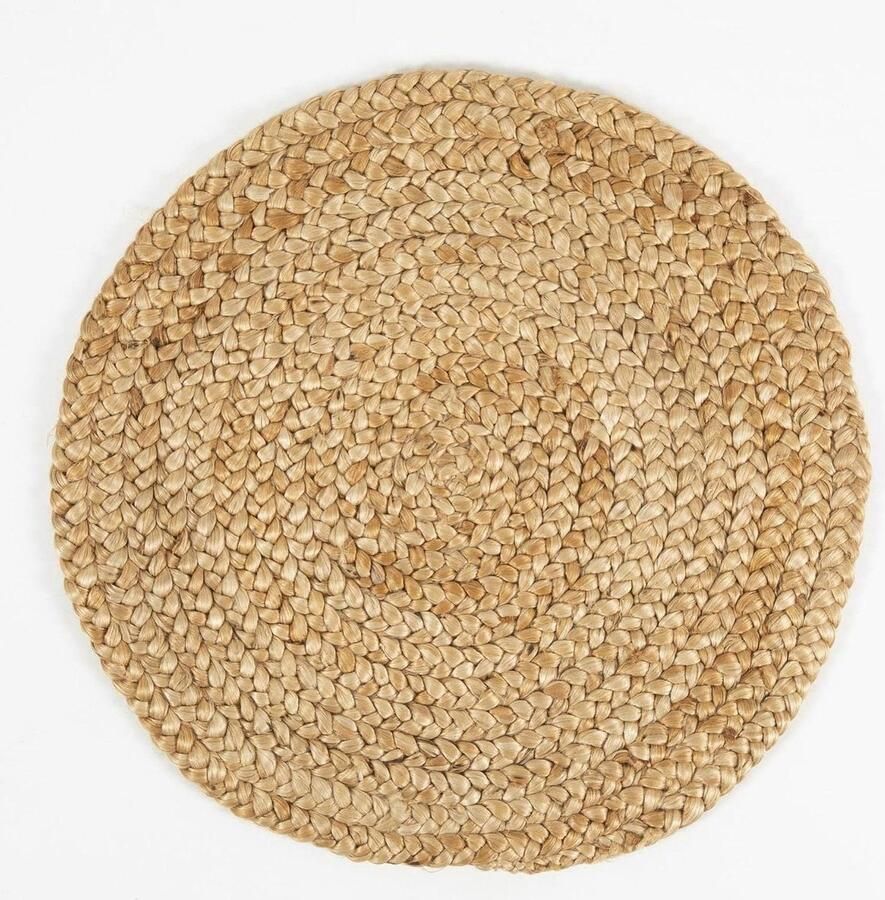 Woonkamer Tapijt van Natuurlijke Jute Handgeweven Rond Natuurlijk Tapijt Ronde Tapijten Woonkamer 60cm x 60cm