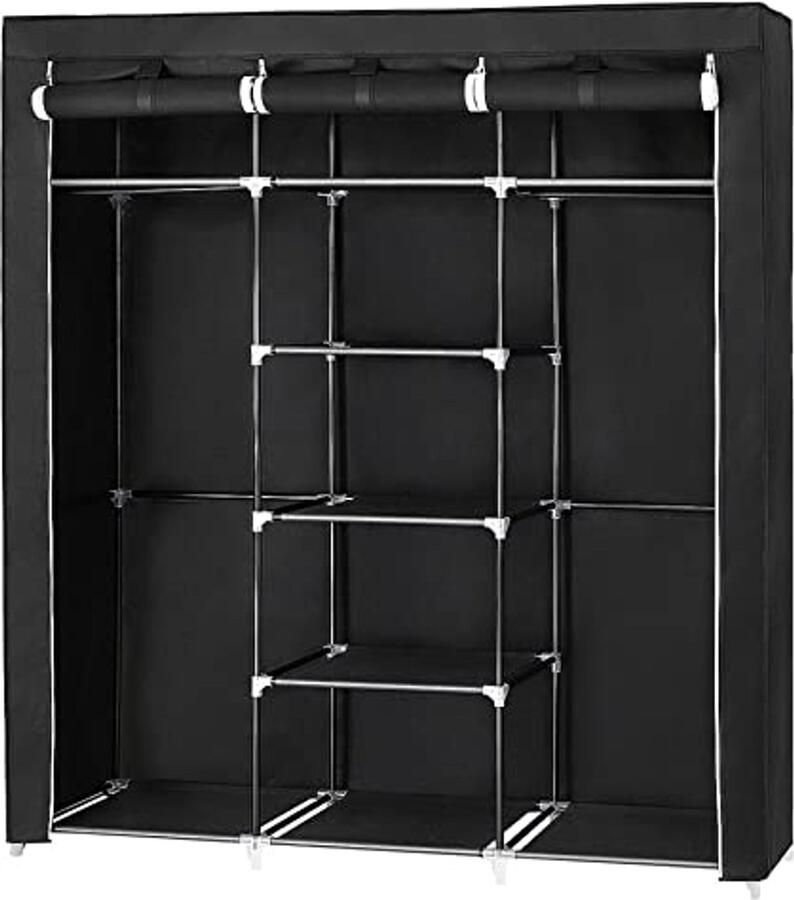XL Opvouwbare Kledingkast voor Binnen Stijlvolle Opbergoplossing voor Kleine Ruimtes