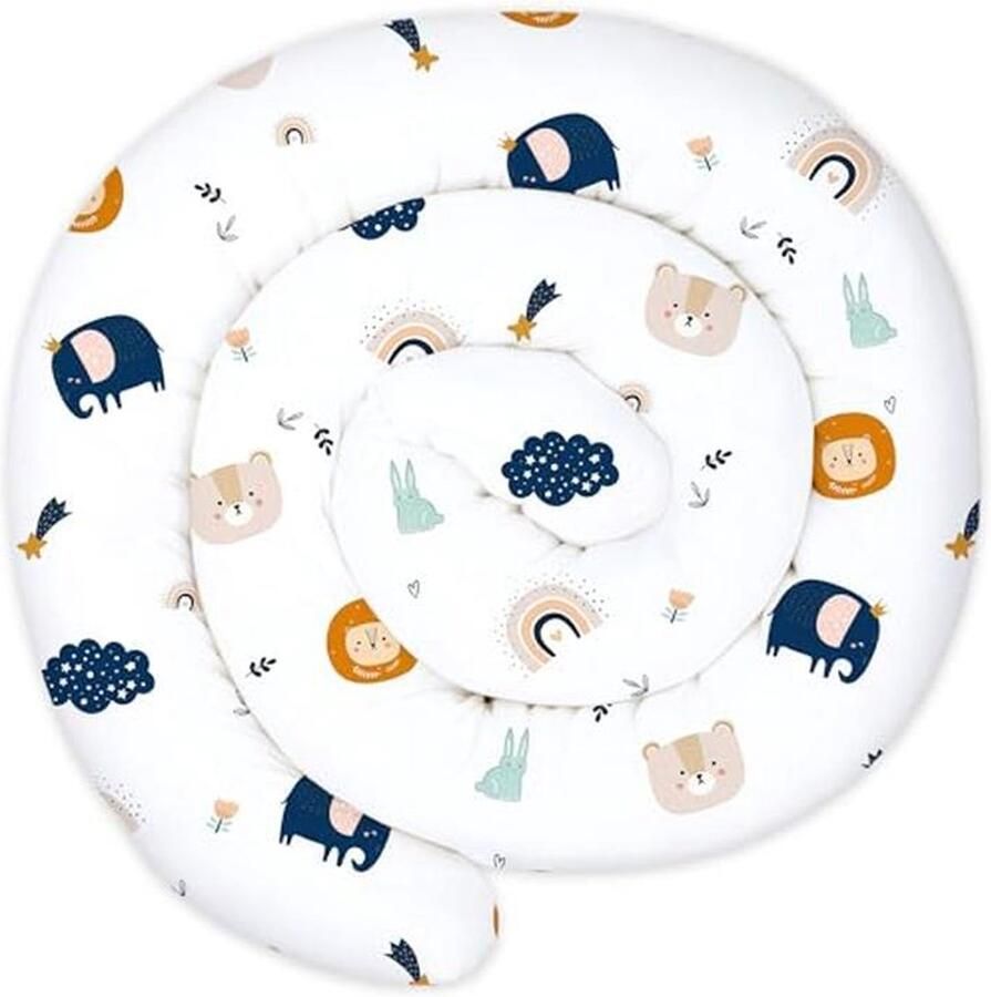 XXL Bed Snake en Decoratieve Kussen voor Veiligheid en Comfort