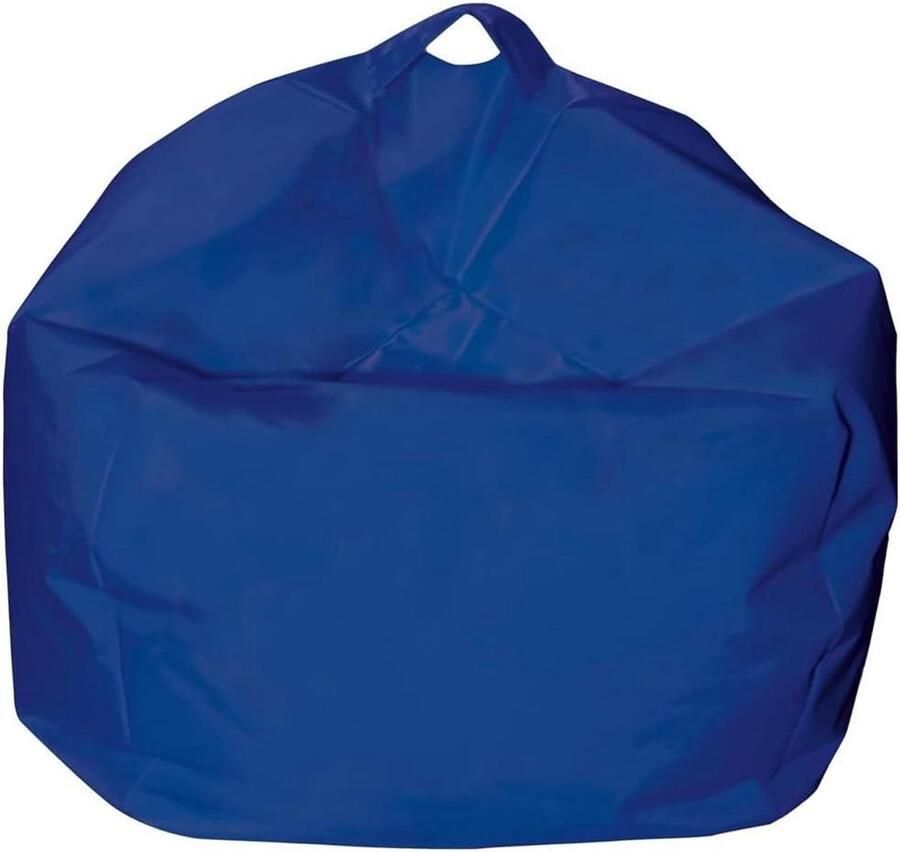XXL Modern and Versatile Bean Bag for Indoor & Outdoor Use Soft and Comfortable Seat to Relax Ideal for Living Room Bedroom and Garden 65 x 62 cm Blue