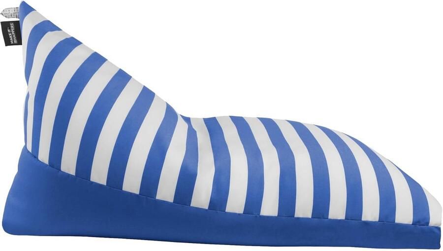 XXL Piramide Zitzak voor Binnen en Buiten Blauw