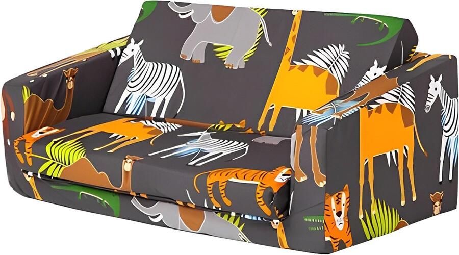 Zacht kindersofa kinderzetel Kinderzeteltjes Peuters Kinder Sofa kinderstoeltje voor Peuter Kinderbank Slaapbank 2 persoons Slaapbanken voor kinderkamer