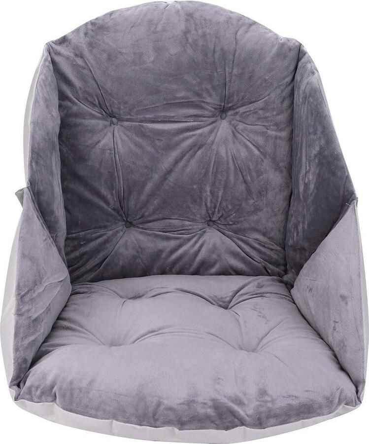 Zacht rugkussen Ademend tuinkussen voor lage rugleuning Comfortabel indoor outdoor zitkussen voor stoel