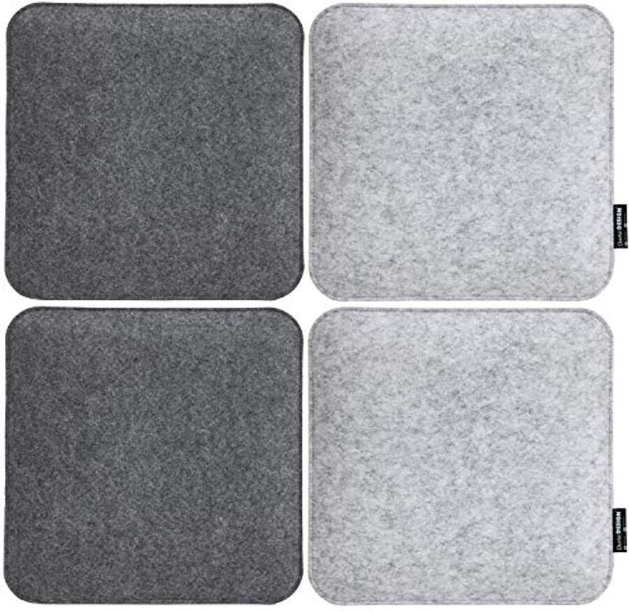 Zacht vierkant zitkussen 35x35x3cm Ideaal voor Stoelen en Banken