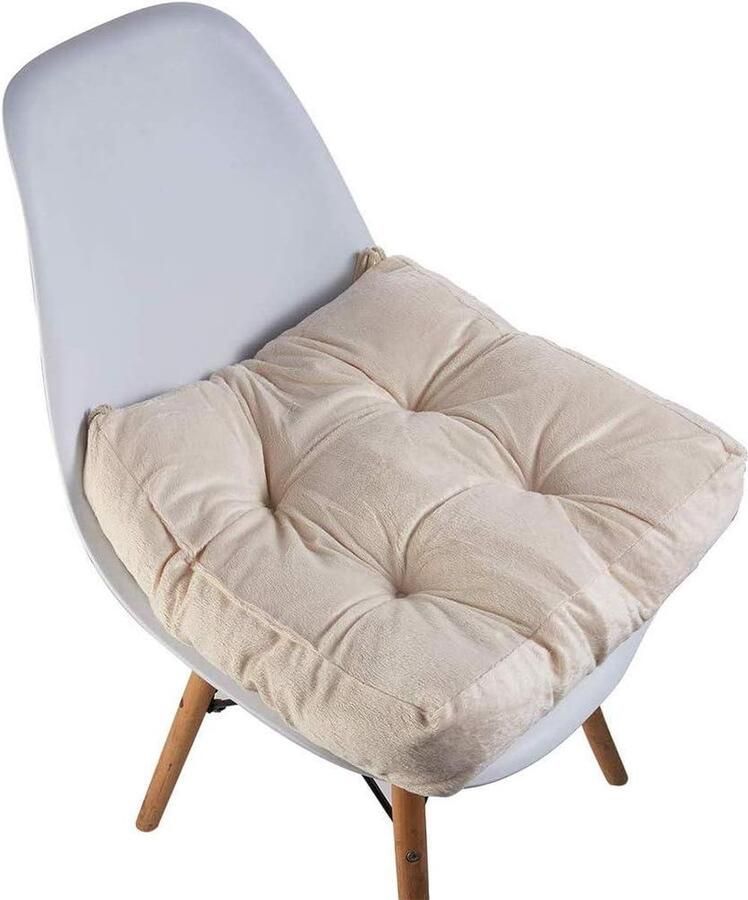 Zacht zitkussen met banden voor huis tuin auto kantoor eetkamerstoel bank Zitverhoging kussen 1 stuks - Foto 2