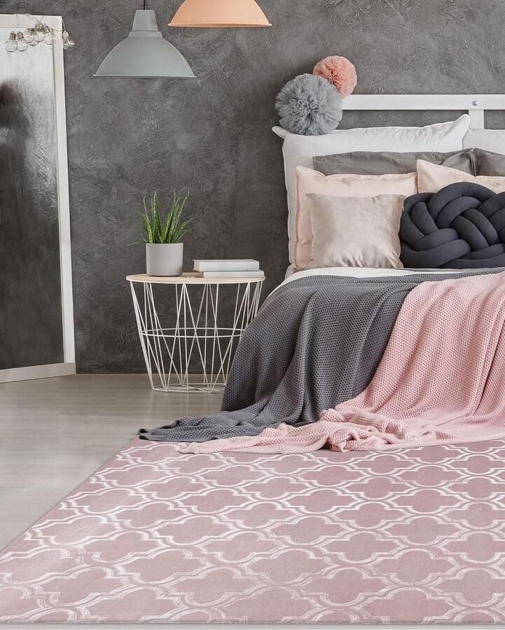 Goodivery Zachte en Stijlvolle Marokkaanse Stijl Vloerkleed met Anti-Slip Achterkant 120x170 cm