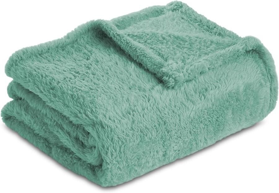 Zachte Flanellen Plaid Deken 150 x 200 cm Oeko-TEX Gecertificeerd Ideaal voor Bank en Bed Warm en Ondersteunend