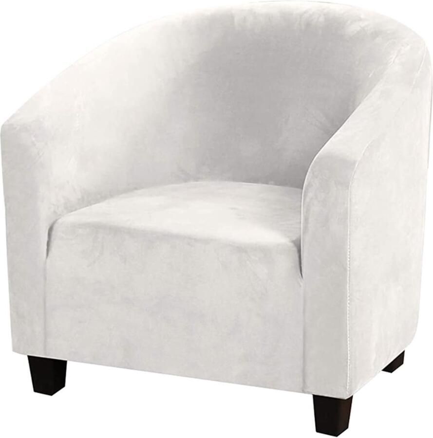 Zachte fluwelen kuipstoelhoes Stretchy en stijlvol voor elke ruimte