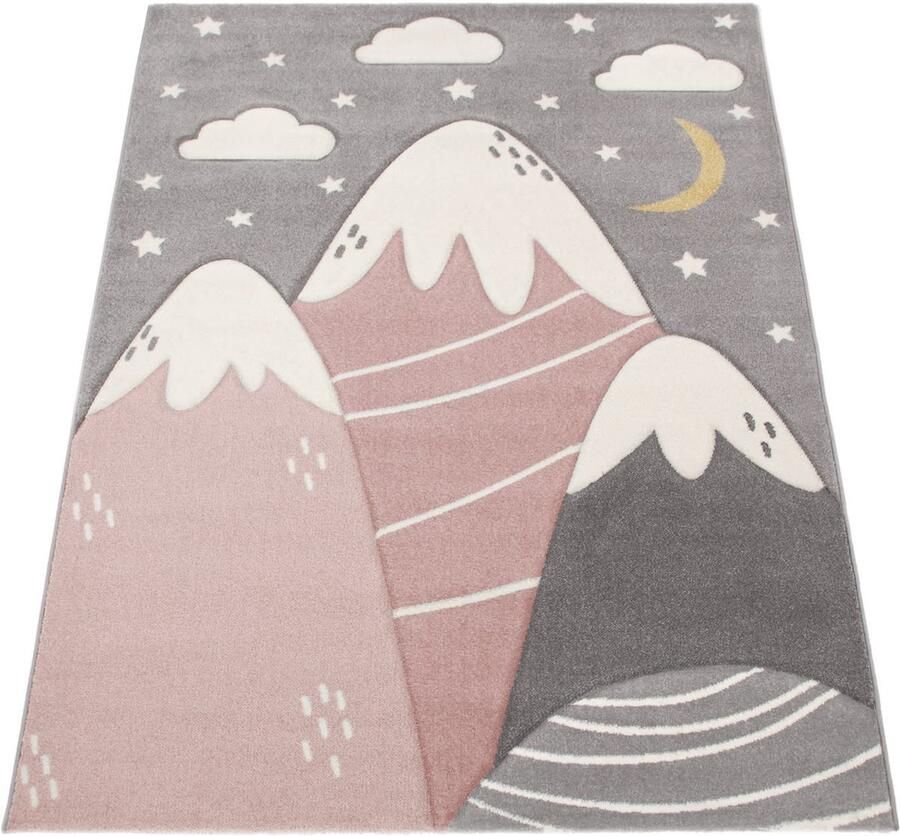 Zachte kinderen spelen tapijt gezellig en duurzaam schattige dieren- en grafische patronen Easy Care