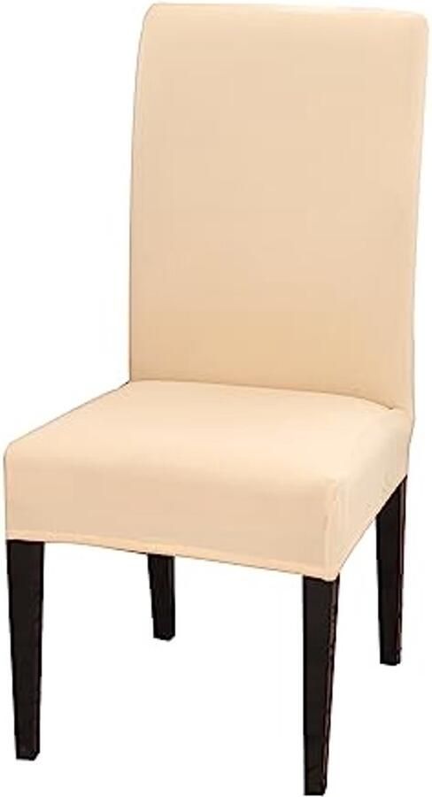 Zachte stoelhoezen elastische eetkamerstoelhoezen stoelhoezen wasbare afneembare eetkamerstoelhoezen met hoge rugleuning voor eetkamer hotel banket
