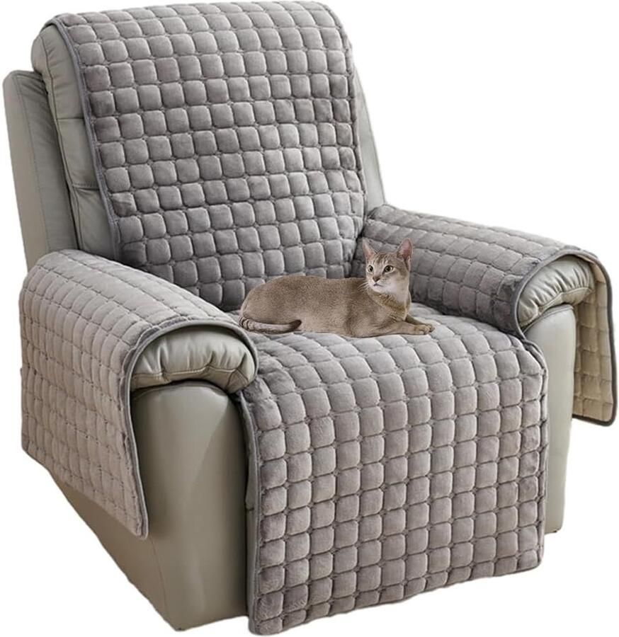 Zachte Wasbare Meubelbeschermer voor Stoelen en Banken met Antislip Ontwerp