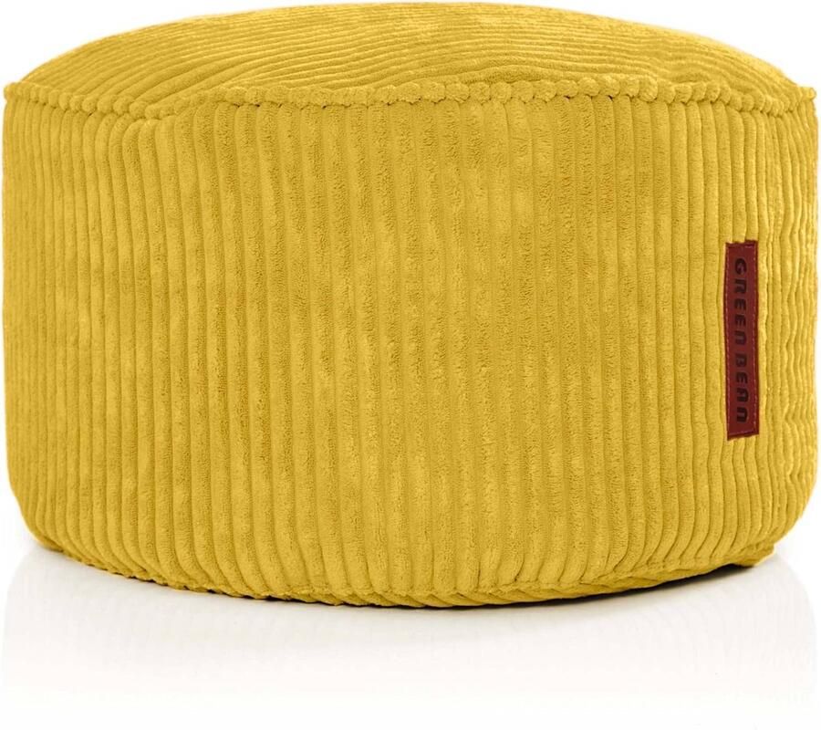 Zachte Wasbare Poef 25x45cm Corduroy Stof Veelzijdig Indoor Vloerkussen voor Kinderen en Volwassenen