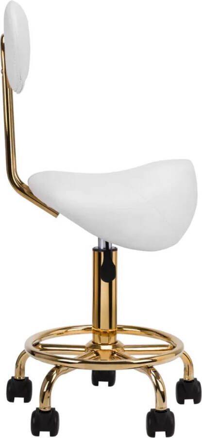 Zadelkruk- cosmetische tabouret- 6001-G- kruk