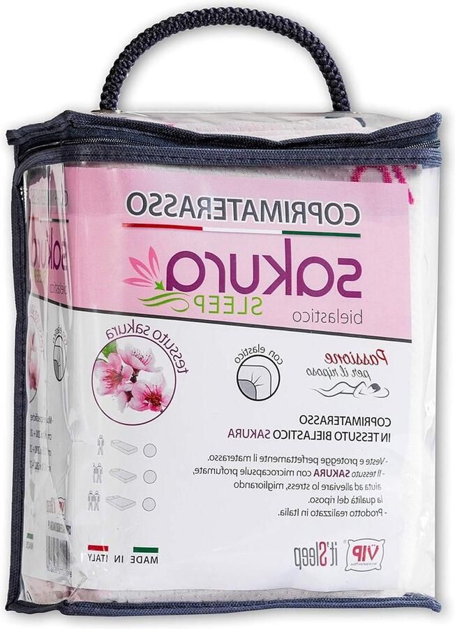 Zeer important Pillow Sakura matrasbeschermer Jacquard-stof bi-elastisch tweepersoonsbed 170 x 200 cm