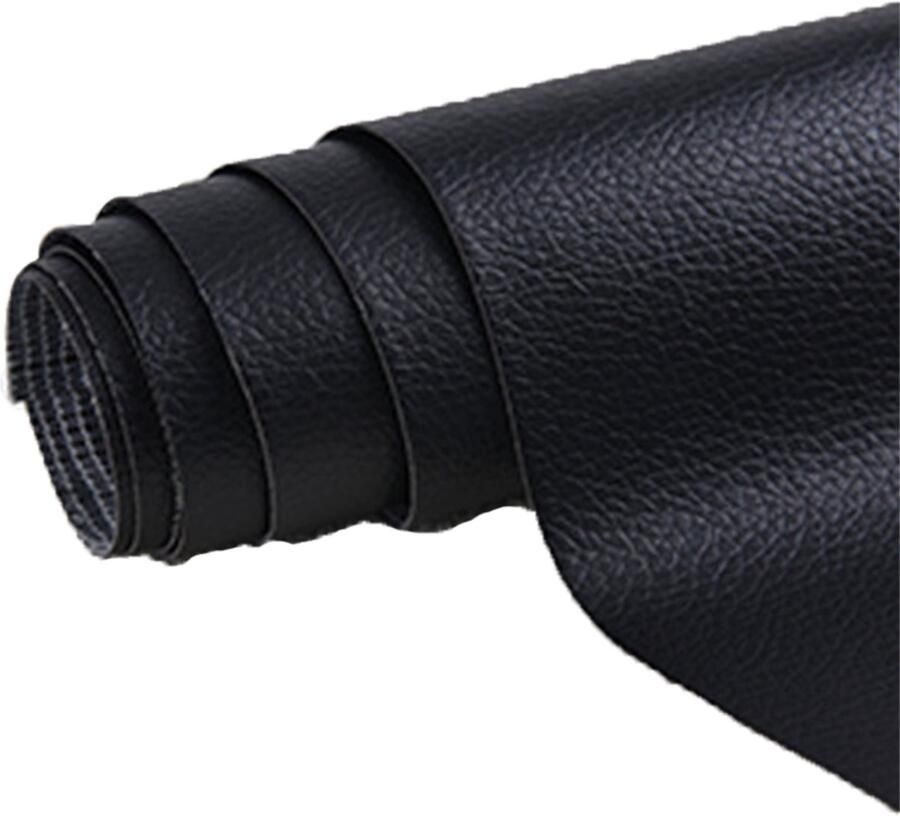 Zelfklevend leer reparatie set 35*137cm leren bank leather repair leder patch zelfklevende sticker PU Leer Reparatieset Multifunctioneel Reparatie Bank Zwart