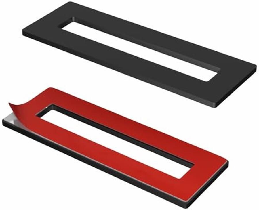 Zelfklevende Aluminium Deurgreep Set Geen Schroeven Nodig Comfortabel en Modern