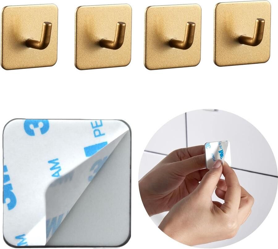 Zelfklevende haken goud kapstok goud kapstok goud muur haak goud mat handdoekhouder goud haak zelfklevende gouden haak gouden handdoekhaak goud deurhaak goud handdoek haak goud haak goud