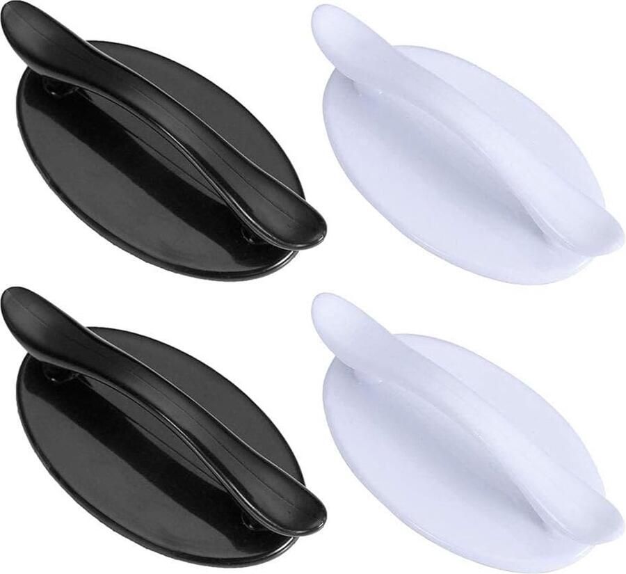 Zelfklevende Handgrepen 4 Stuks Meubelgreep Zelfklevende meubelgrepen 100mm kastgrepen deurgrepen keukengrepen balkondeurgreep zelfklevende buitengreep voor kledingkast badkamer slaapkamer