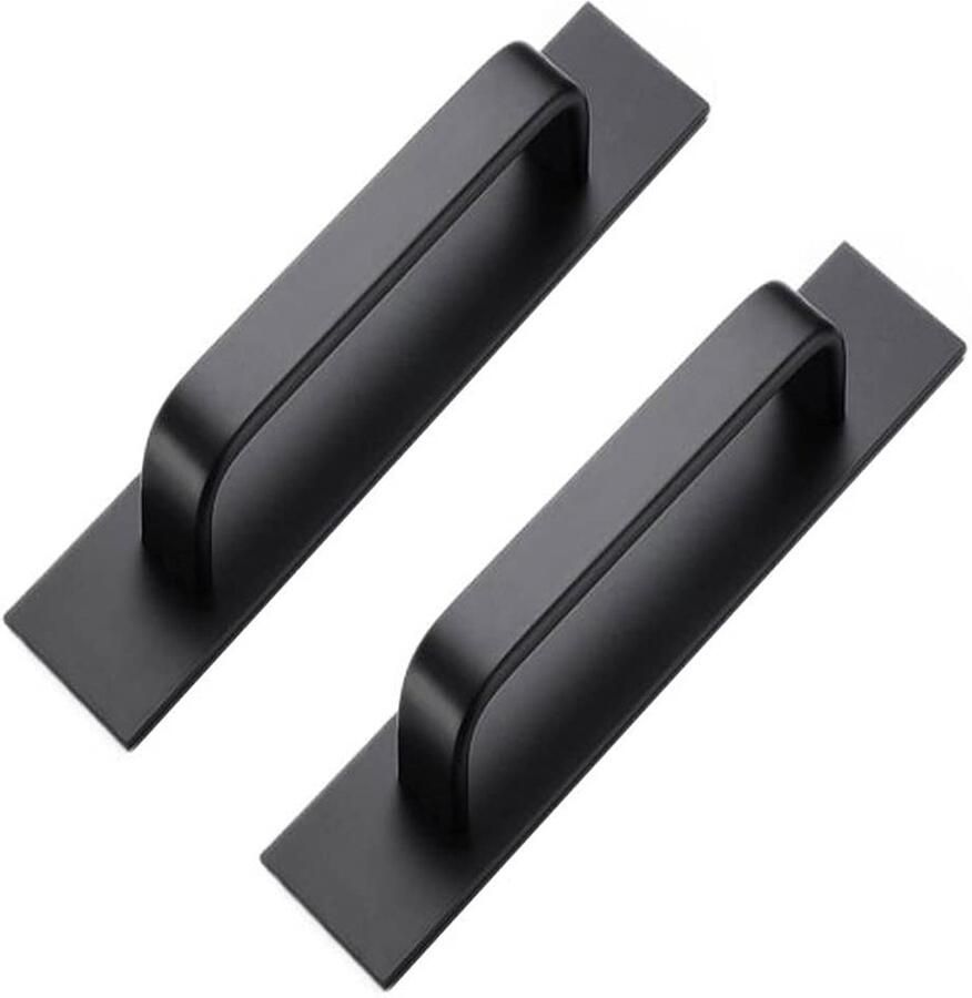 Zelfklevende Handgrepen Geschikt voor Meubels 2 Stuks Aluminium