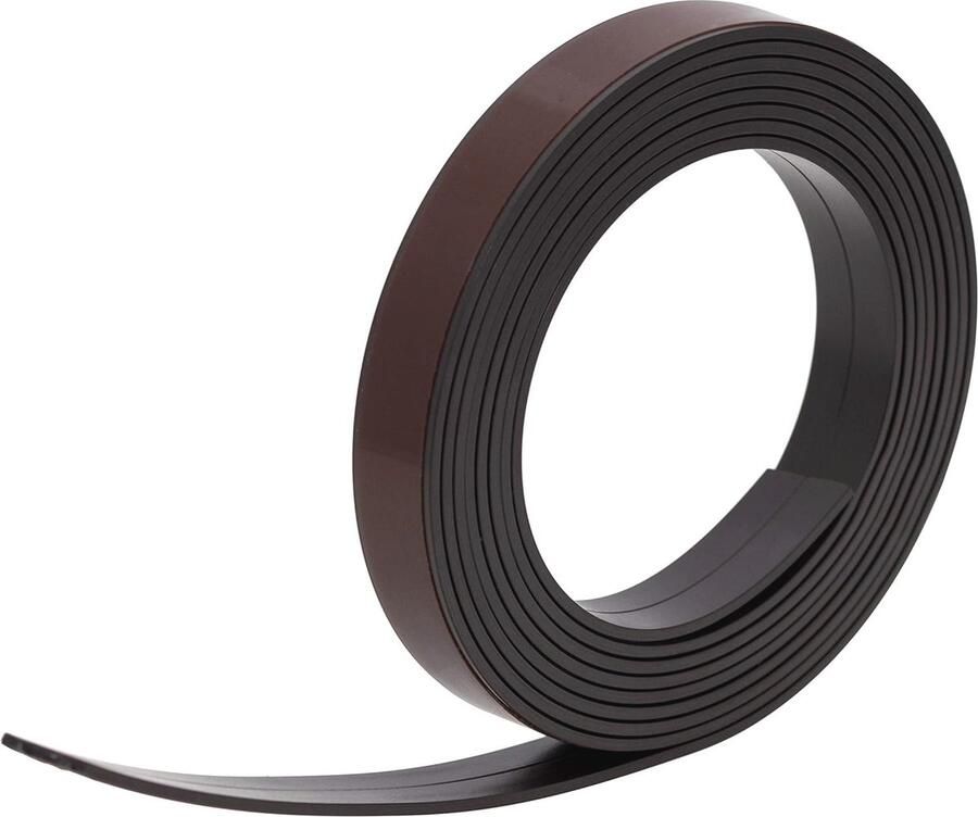 Zelfklevende Magneetband 1 m 19 x 1 5 mm Eenvoudig Afkappbaar Hecht op Magnetische Ondergronden