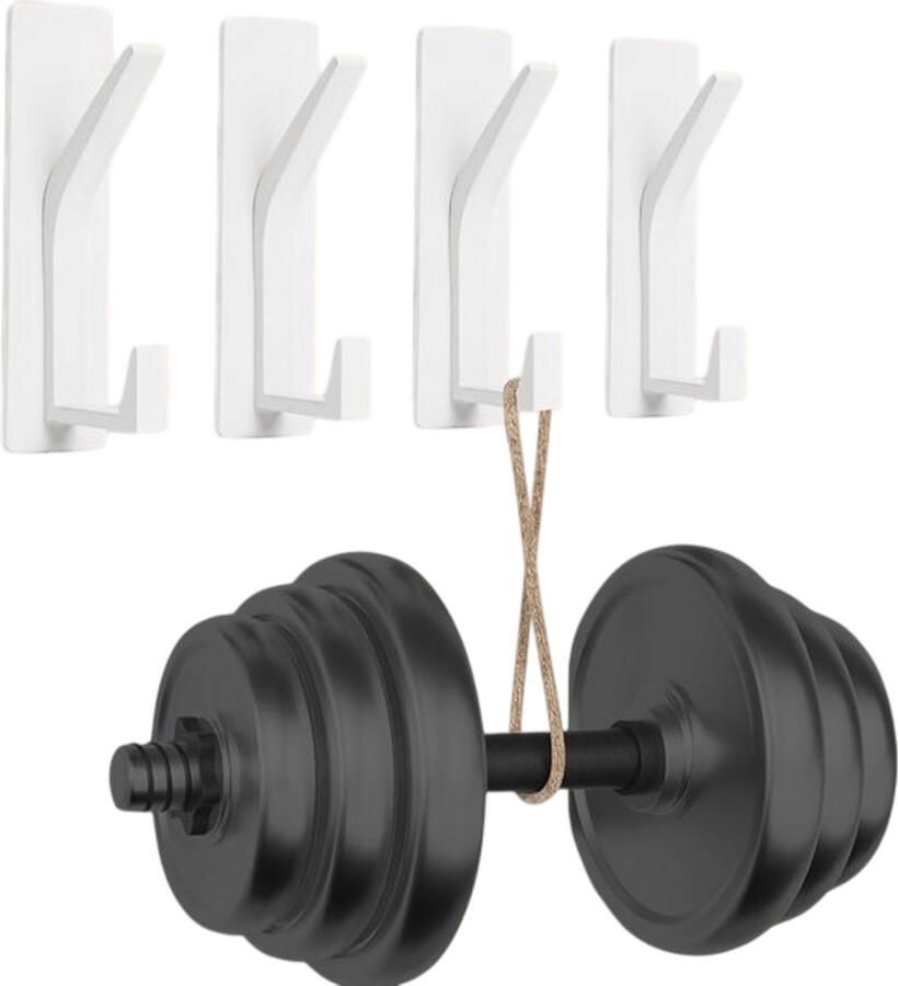 Zelfklevende Muurhaken voor Zware Lasten Ideaal voor Badkamer en Keuken Geen Boren Nodig