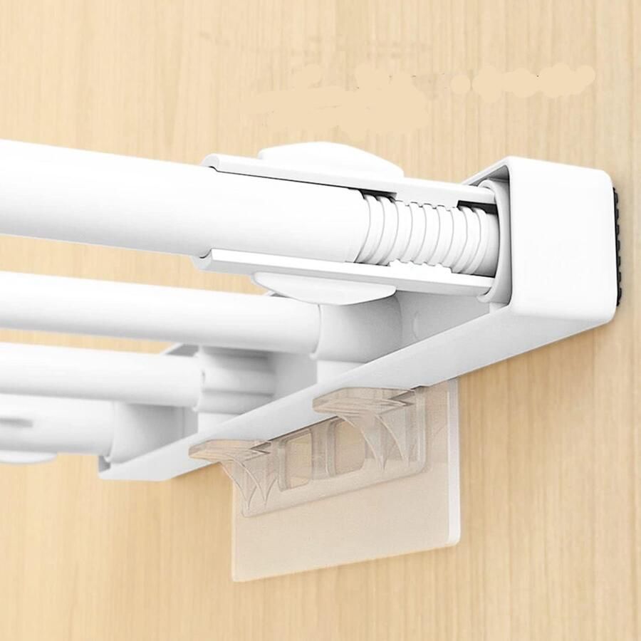 Zelfklevende Plankdragers-20 stuks Dubbele rij versterkingsontwerp Plankondersteuning -Transparant Zonder boren-Geschikt voor planken keukenkasten boekenkasten