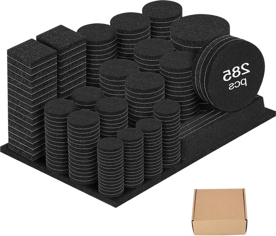 Zelfklevende viltdoppen set 305 stuks bescherm vloeren