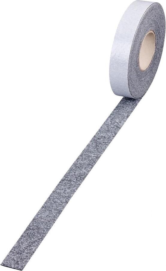 Zelfklevende viltstroken Viltglijders en viltrol Vilten plakband 50 mm dik 10 mm breedte 5 m lengte
