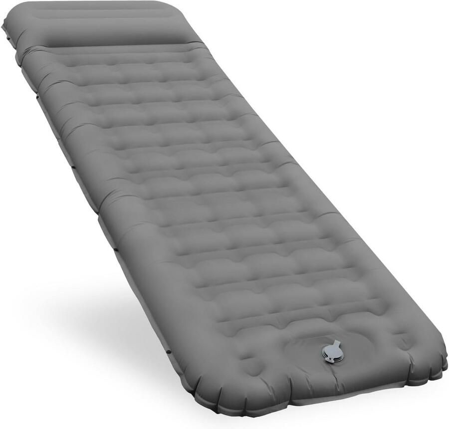 Zelfopblazend Luchtmatras 12 cm Comfortabele Opblaasbare Matras voor Camping en Outdoor