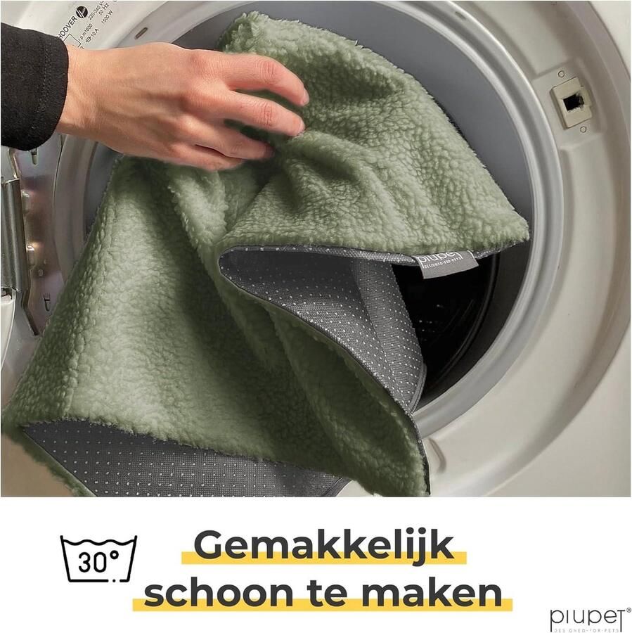 Zelfverwarmende deken voor katten & honden Grootte: 60 x 45 cm innovatieve & milieuvriendelijke warmtemat kattendeken warmtekussen fleece deken cat bed heating blanket (groen)