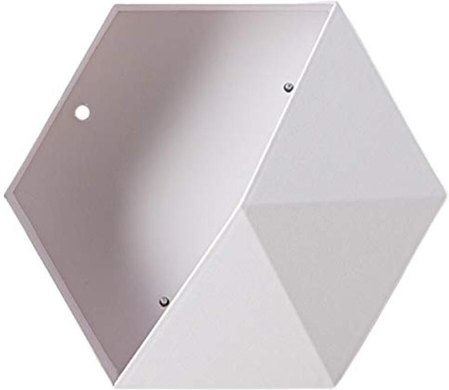 Zeshoekige Geometrische Wandplank Ruimtebesparende Muurdecoratie
