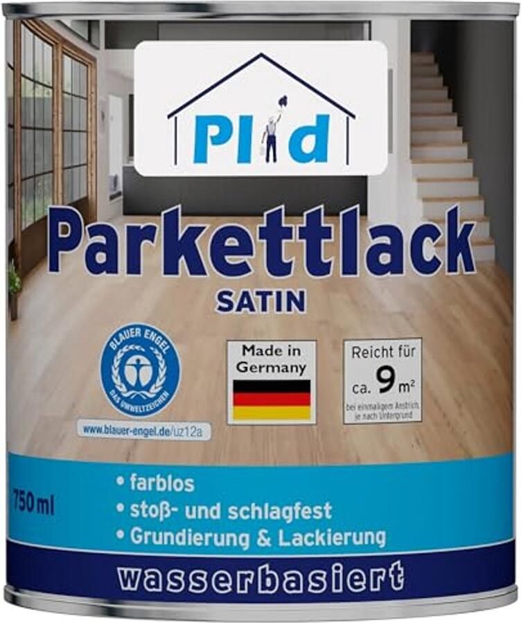 Zijdeglans Parketlak Voor Kurk Houten Vloeren en Meubels Duurzaam en Slagvast 0 75 l