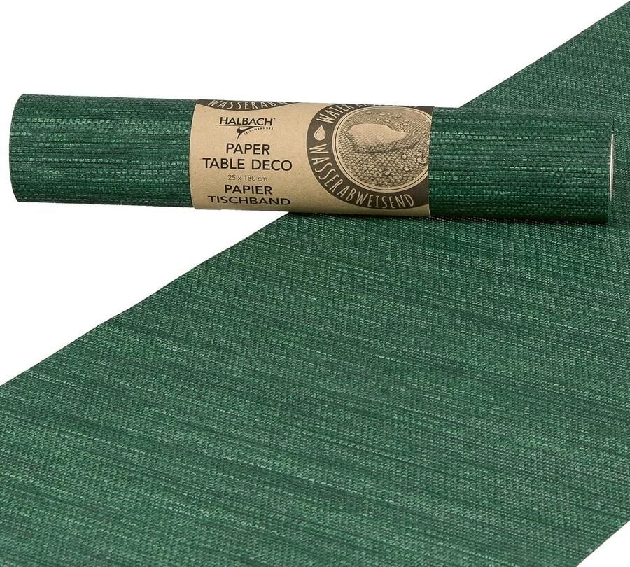 Zijden tafelloper waterdicht 1 stuk natuurlijke kleuren 25 cm x 1 80 m