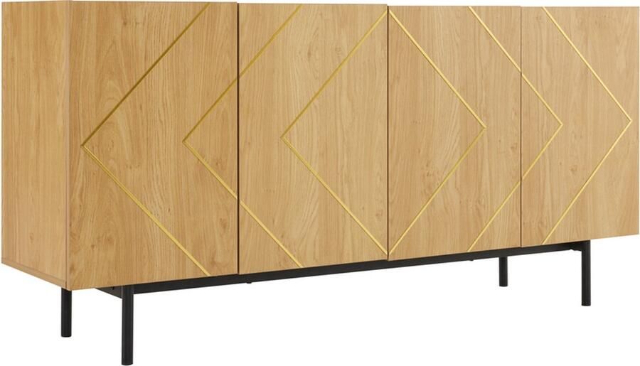 Zonder merk Gotagee Zijtafel woonkamer buffet kast ladekast bijzetkast kast