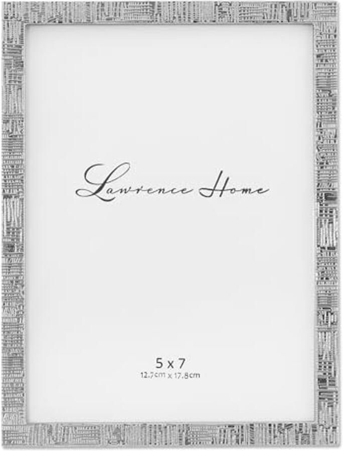 Zilveren Fotolijst 5x7 voor Muur en Tafel