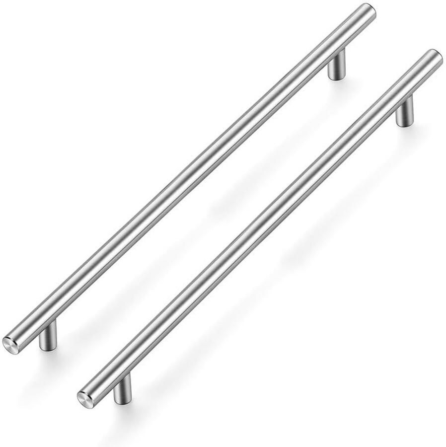 Meubelgrepen Kastgrepen voor keukenkasten 25 stuks Zilverkleurig Roestvrij staal 256 mm gatcentrum