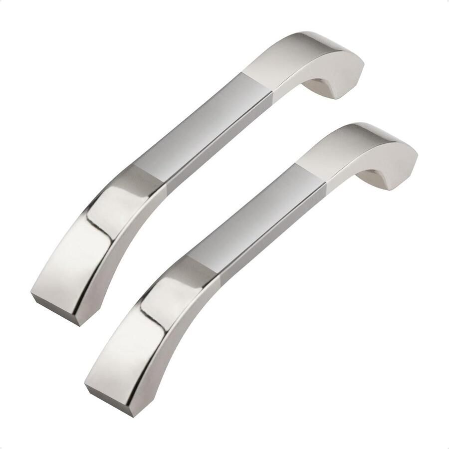 Zilveren Keukenkast Handgrepen Moderne Deurgrepen 6 stuks Lichtgrijs Zinklegering