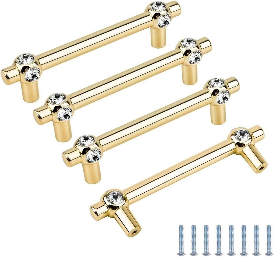 Zinklegering Meubelgreep Sterk en Duurzaam Set van 4