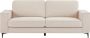 Zitbank – 3 plaatsen – Beige ribfluweel – OLMEDA L 219 cm x H 88 cm x D 86 cm - Thumbnail 3