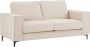 Zitbank – 3 plaatsen – Beige ribfluweel – OLMEDA L 219 cm x H 88 cm x D 86 cm - Thumbnail 2