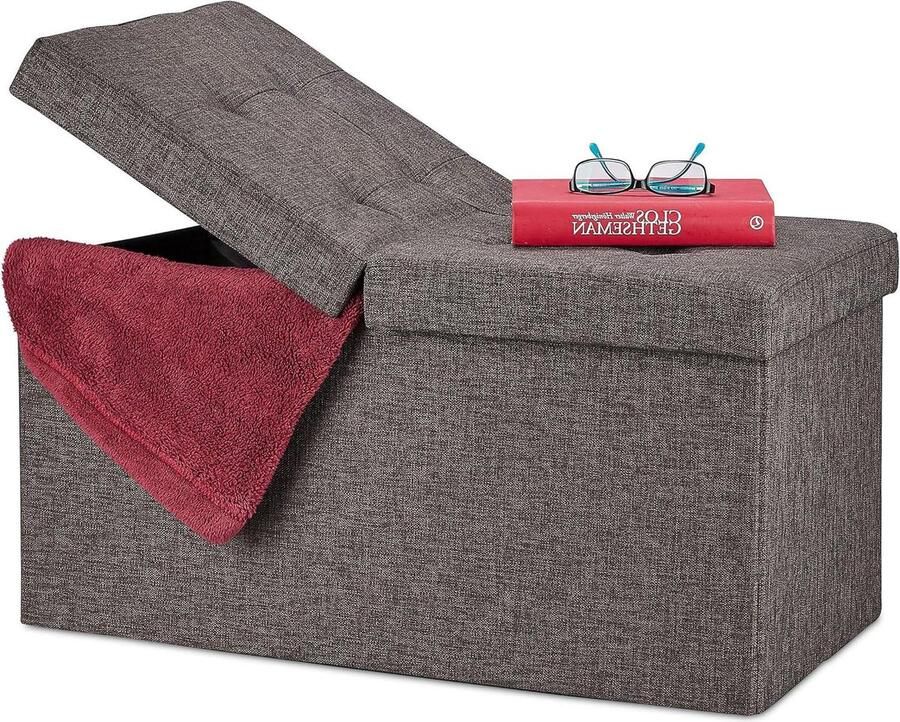 Zitbank met Opbergruimte Multifunctioneel 1 stuk Bruin