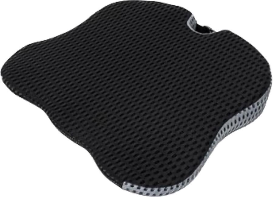 Zitkussen orthopedische ergonomisch kussen voor auto autostoelkussen wigkussen stoelkussen 42 x 47 cm volwassenen bureaustoel rolstoel zitkussen orthopedische