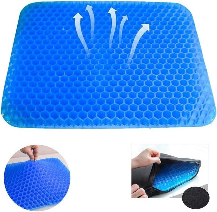 Zitkussen orthopedische verlicht fysieke pijn bureaustoelen rolstoelen gel zitkussen orthopedische